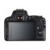 Зеркальный фотоаппарат Canon EOS 200D Kit 18-55 IS STM черный