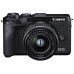 Беззеркальный фотоаппарат Canon EOS M6 Mark II EF-M 15-45mm f/3.5-6.3 IS STM Kit черный