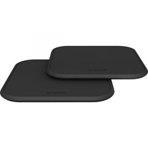 Беспроводное зарядное устройство ZENS Single Wireless Charger 10W TWIN PACK. Цвет: черный.