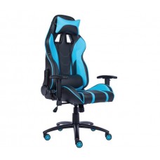 Игровое кресло Everprof Lotus S16 экокожа голубой