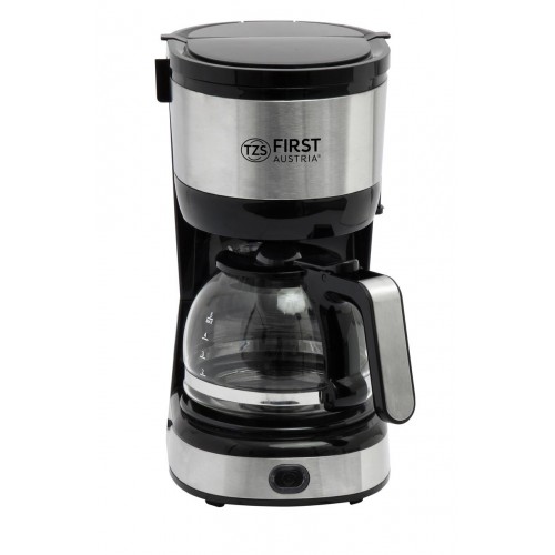 Кофеварка FIRST FA-5464-4 Black/Steel