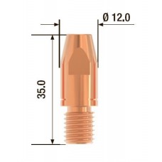 FUBAG Контактный наконечник M10х35 мм CuCrZr D=1.4 мм (25 шт.)