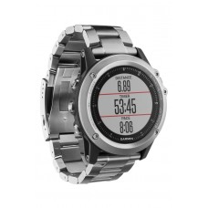 Часы Garmin Fenix 3 HR серебряный с титановым браслетом