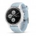 Часы Garmin Fenix 5s Plus белые с голубым ремешком