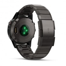 Часы Garmin Fenix 5 Plus Sapphire титановый серый DLC с титановым DLC ремешком
