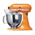 Миксер планетарный KitchenAid Artisan, дежа 4.83л., 3 насадки, мандариновый