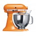 Миксер планетарный KitchenAid Artisan, дежа 4.83л., 3 насадки, мандариновый