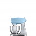 Планетарный миксер Smeg SMF01PBEU (пастельный голубой)
