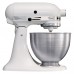 Миксер планетарный профессиональный KitchenAid Heavy Duty, дежа 6.9 л, 3 насадки, белый