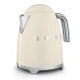 Электрический чайник Smeg KLF01CREU (кремовый)
