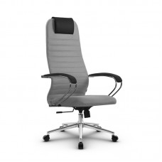 Кресло SU-B-10/подл.131/осн.009 (Светло-серый/Светло-серый) (z313638089)