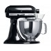 Миксер планетарный KitchenAid Artisan, дежа 4.83л., 3 насадки, черный