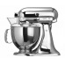 Миксер планетарный KitchenAid Artisan, дежа 4.83л., 3 насадки, хром