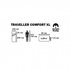 Спальник Jungle Camp Traveller Comfort XL