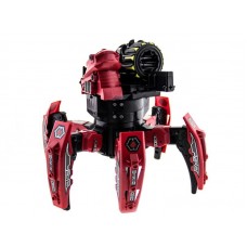 Радиоуправляемыйбоевой робот-паук Space Warrior, лазер, ракеты, красный, Ni-Mh и З/У, 2.4G