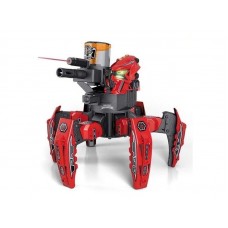 Радиоуправляемыйбоевой робот-паук Space Warrior, лазер, пульки, красный, Ni-Mh и З/У, 2.4G