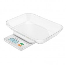 Весы для кухни высокоточные (0,1 г.) MT-1643 белый жемчуг, MARTA MT-1643