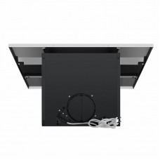 Кухонная вытяжка MAUNFELD BRIDGE 50 нержавеющая сталь\черное стекло