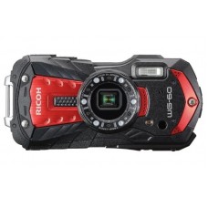 Водонепроницаемый фотоаппарат Ricoh WG-60 черный с красным