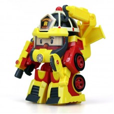 Рой трансформер Robocar Poli 10 см + костюм супер пожарного 83314