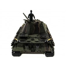 Радиоуправляемый танк Taigen 1/16 Panther type F (Германия) HC версия, башня на 360, подшипники в ред., 2.4G RTR