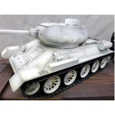 Радиоуправляемый танк Taigen 1/16 T34-85 (СССР) (для ИК танкового боя) 2.4G (зимний)