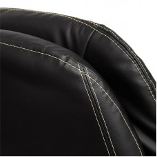 Кресло руководителя TetChair "Softy Lux" (Искусственная чёрная чёрная кожа)