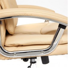 Кресло руководителя TetChair "Softy Lux" (Искусств. бежевая кожа)