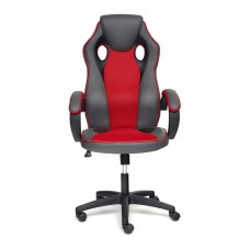Игровое кресло TetChair "Racer GT new" (металлик/красный)