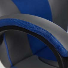 Игровое кресло TetChair "Racer GT new" (металлик/синий)