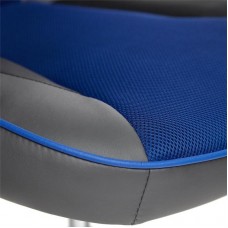 Игровое кресло TetChair "Racer GT new" (металлик/синий)