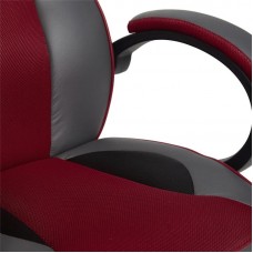 Игровое кресло TetChair "Racer GT new" (металлик/бордо)