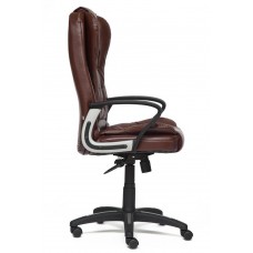 Кресло руководителя TetChair "Барон" (BARON) (Искусственная коричневая перфорированная кожа 2 TONE)