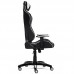 Игровое кресло TetChair "iBat" (white) (Черная+белая искусственная кожа)