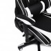 Игровое кресло TetChair "iBat" (white) (Черная+белая искусственная кожа)
