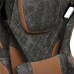Игровое кресло TetChair "iMatrix" (серый/коричневый)