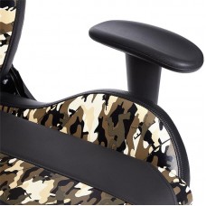 Игровое кресло TetChair "iBrave" (Искусственная кожа чёрный/хаки)