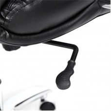 Кресло руководителя TetChair "Max" (Рециклированная искусственная чёрная кожа)