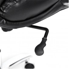 Кресло руководителя TetChair "Max" (Рециклированная чёрная кожа)