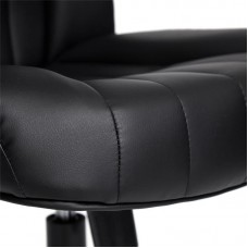 Кресло руководителя TetChair из ткани CH 833 (Искусств. чёрная кожа)