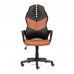 Игровое кресло TetChair "iWheel" (brown) (Черная+коричневая искусственная кожа)