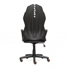 Игровое кресло TetChair "iWheel" (brown) (Черная+коричневая искусственная кожа)