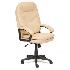 Кресло руководителя TetChair "Comfort LT" (beige) (Искусственная бежевая кожа)