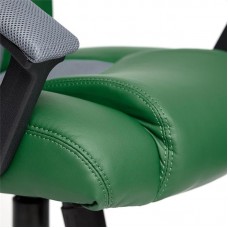 Игровое кресло TetChair "Driver" (Зелёный/серый)