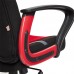 Игровое кресло TetChair "Runner" (Чёрная + красная ткань)