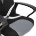 Игровое кресло TetChair "Runner" (Чёрная+серая ткань)