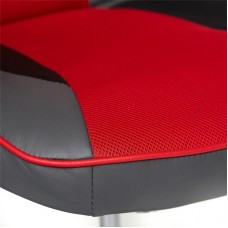 Игровое кресло TetChair "Racer" (металлик/красный)