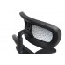 Кресло руководителя TetChair "Mesh-2" (black/grey) (Чёрно-серая ткань)