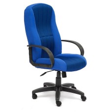 Кресло Tetchair СН833 ткань, синий, 2601/10 (сетка)