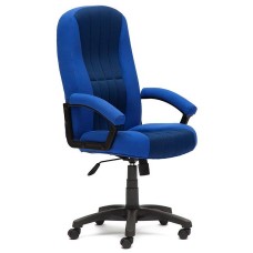 Кресло Tetchair СН888 ткань, синий, 2601/10 (сетка)